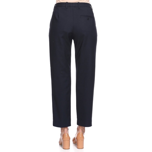 3 for $15 3.1 Phillip Lim Cotton Stretch Mid Rise Straight Ankle Cropped Trouser - Picture 2 of 7